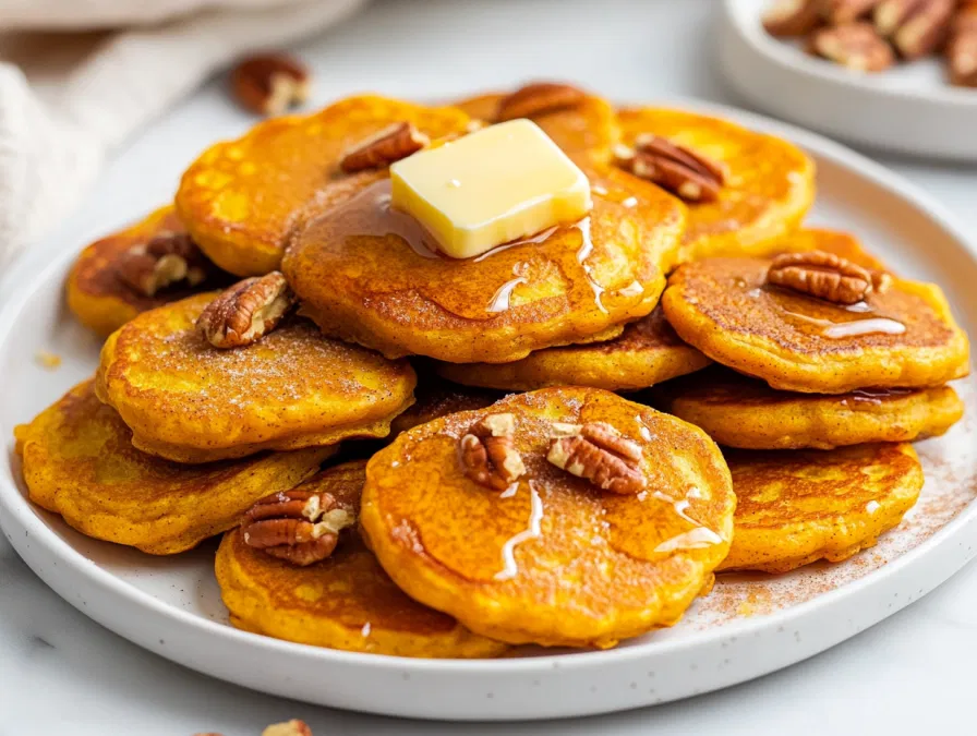 Tiny Pumpkin Pancakes Recipe