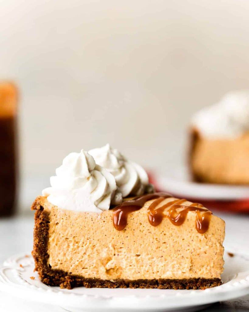 No Bake Pumpkin Cheesecake