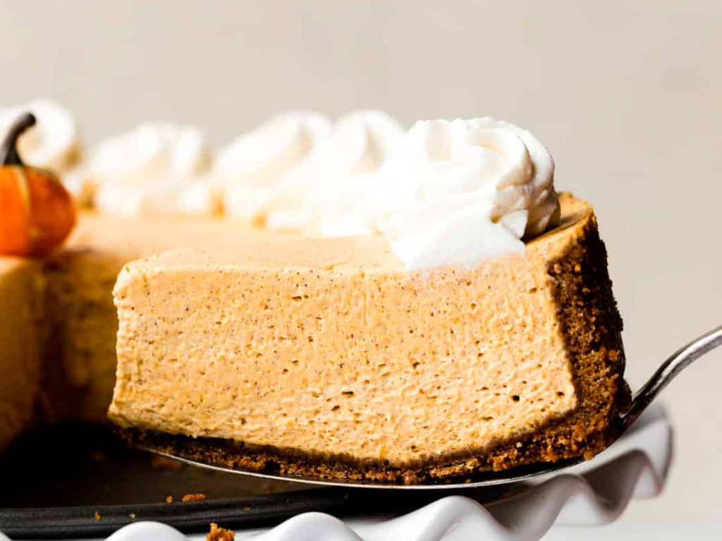 No Bake Pumpkin Cheesecake Recipe