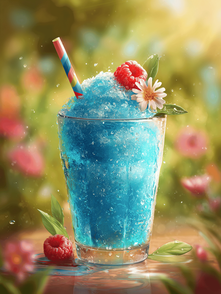 How to Make the Perfect Blue Raspberry Slushie Without a Machine ...