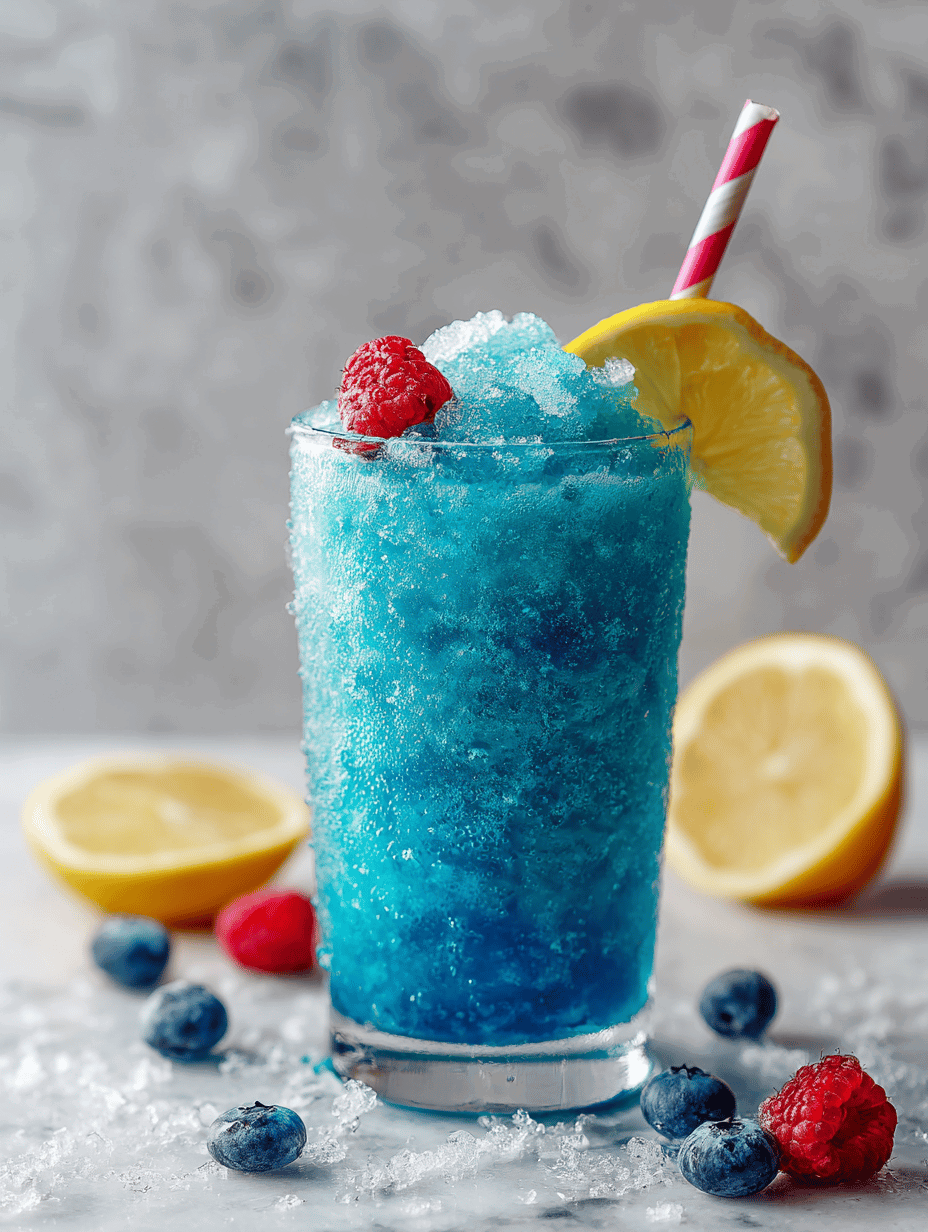 Blue Raspberry Slushie: A Refreshing Freeze with a Tangy Twist - Simple ...