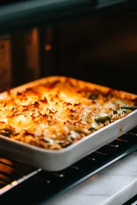 Bake uncovered in the preheated oven