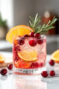 Garnish each glass with slices