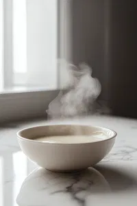 Melt the white chocolate