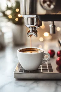 rew a strong shot of espresso