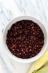 Add the rinsed and drained