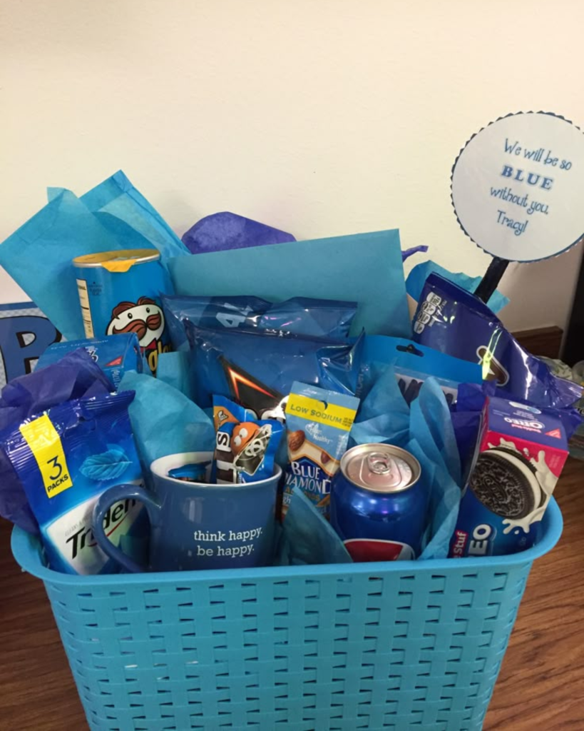 Blue Weekend Reset Basket