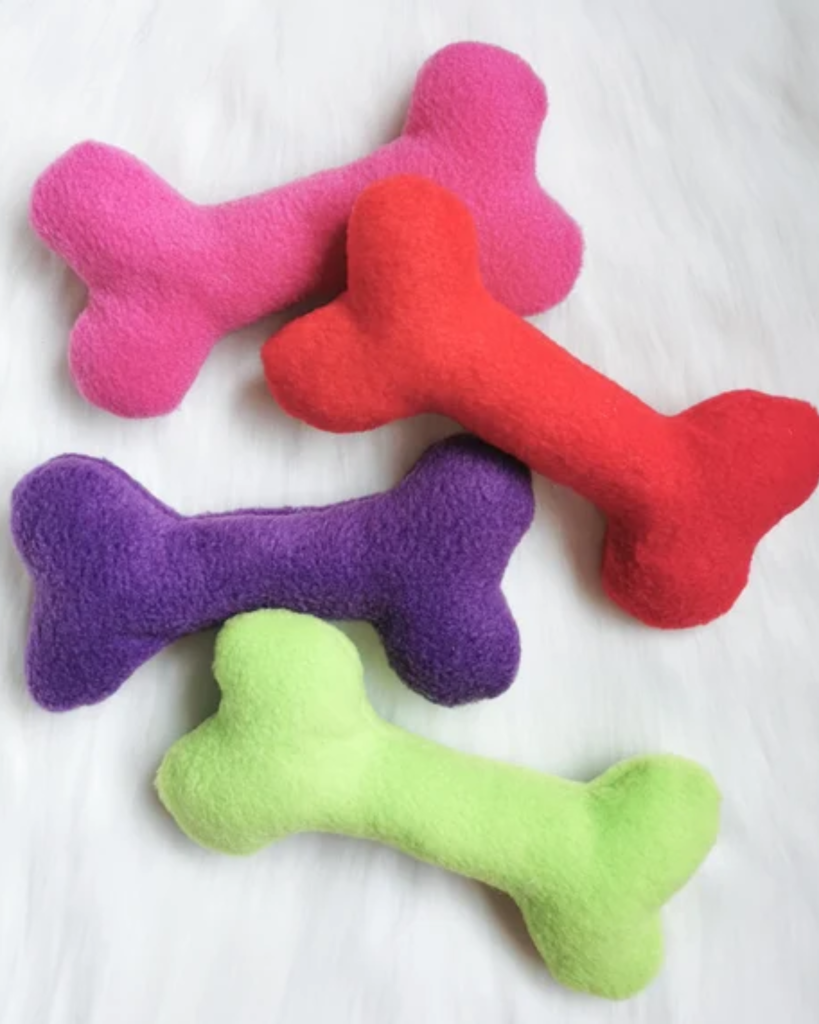 Bone-Shaped Dog Toy (If She Loves Pets)