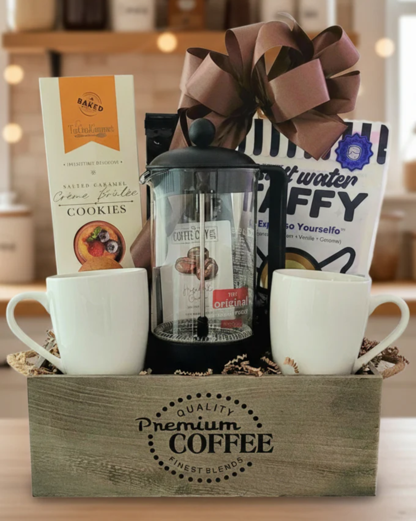 Coffee Lover’s Valentine Basket