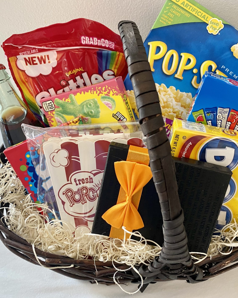 Cozy Movie Night Basket