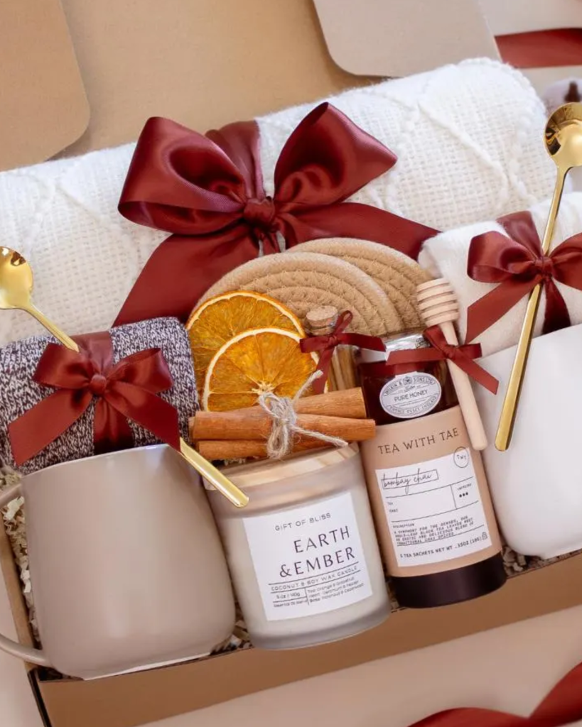 Cozy Night In Basket