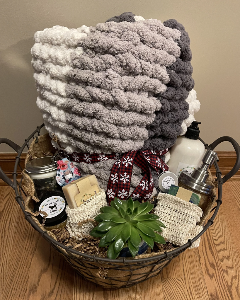 Cozy Winter Warmth Basket