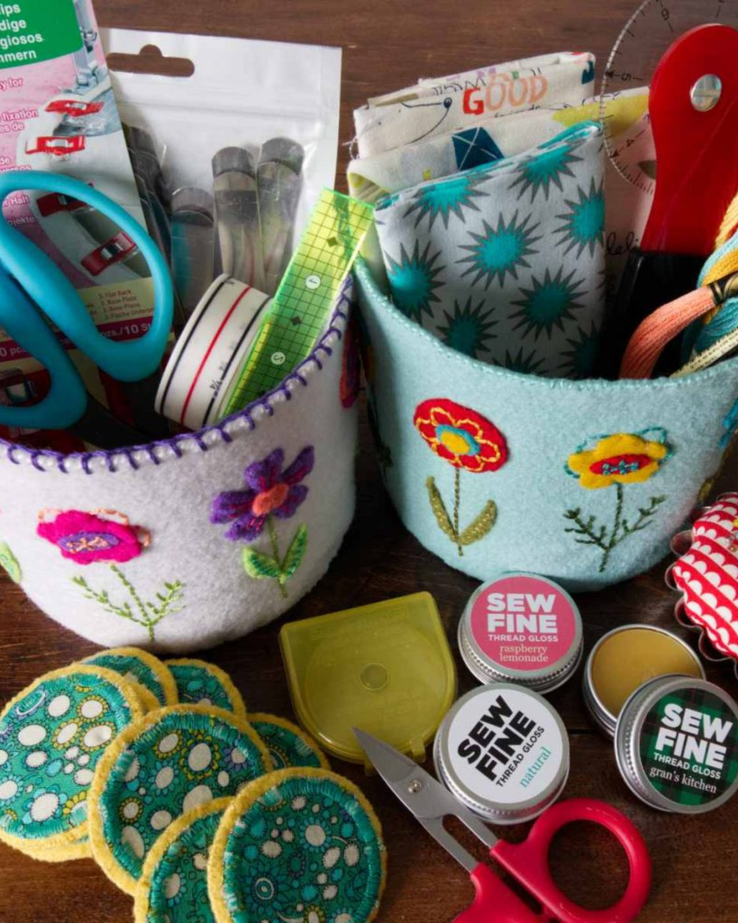 Craft Night Supply Basket