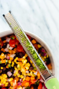 Fold in the chopped cilantro