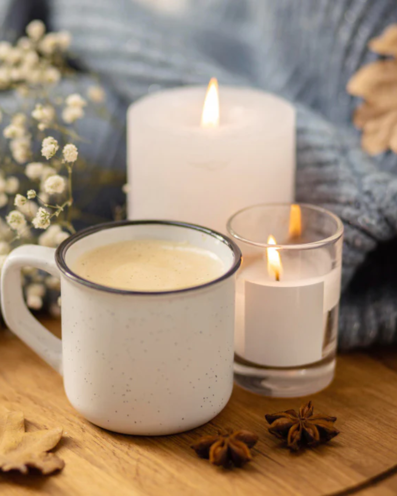 Homemade Candle With Custom Scent