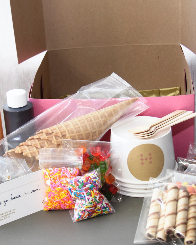 Ice Cream Sundae in a Box