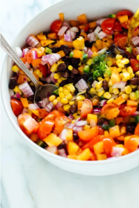 Let the salad rest for 10–15 minutes