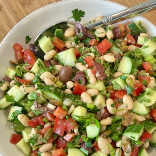 Mediterranean Bean Salad Recipe