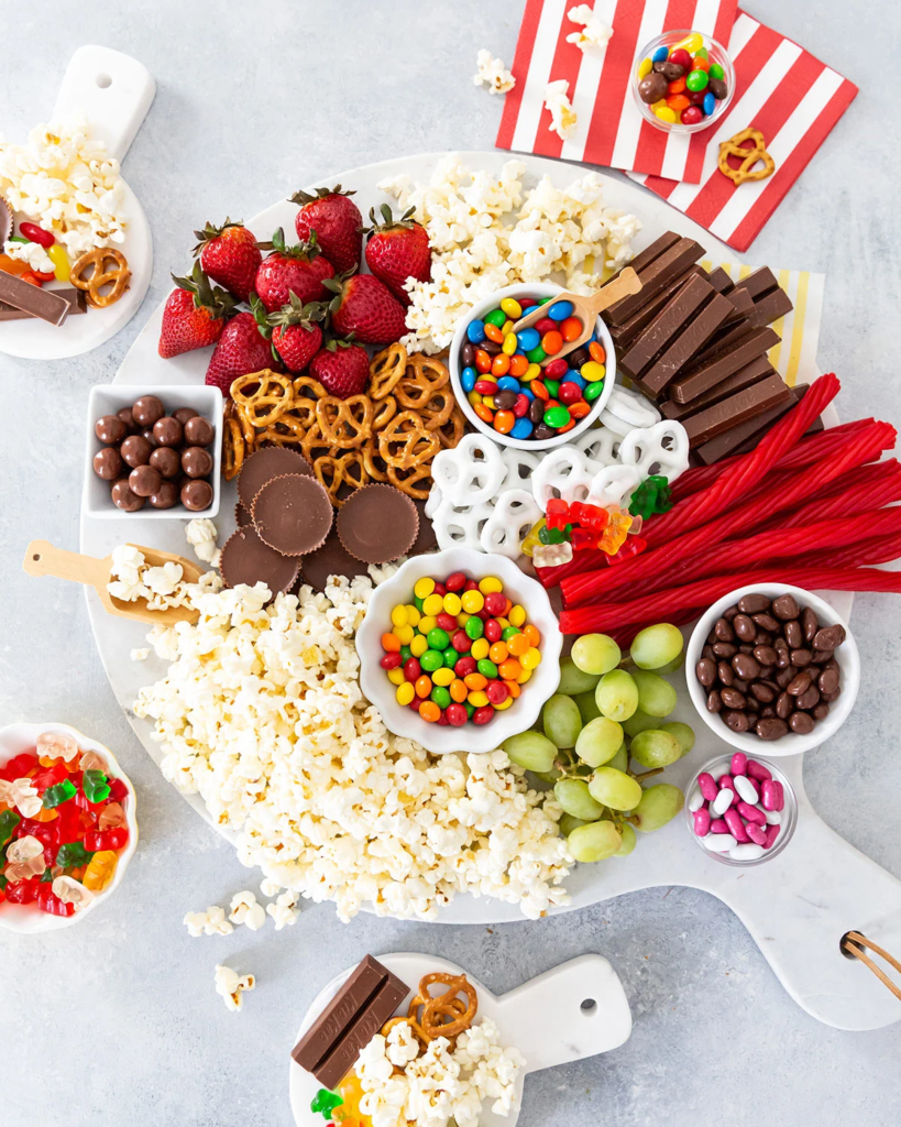 Movie Marathon Snack Tower