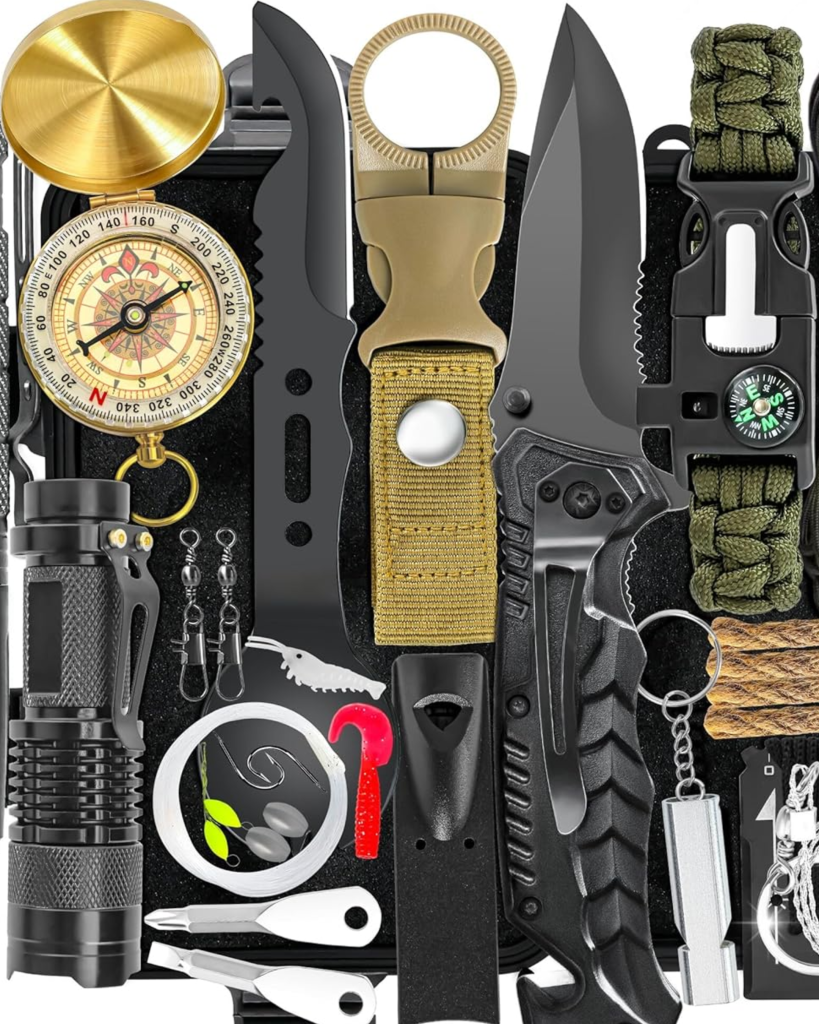 Outdoor Adventure Survival Basket