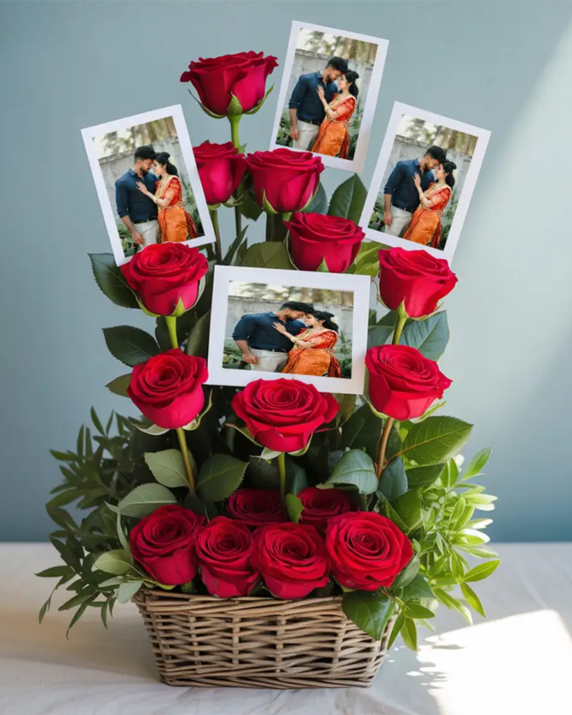 Personalized Photo Basket