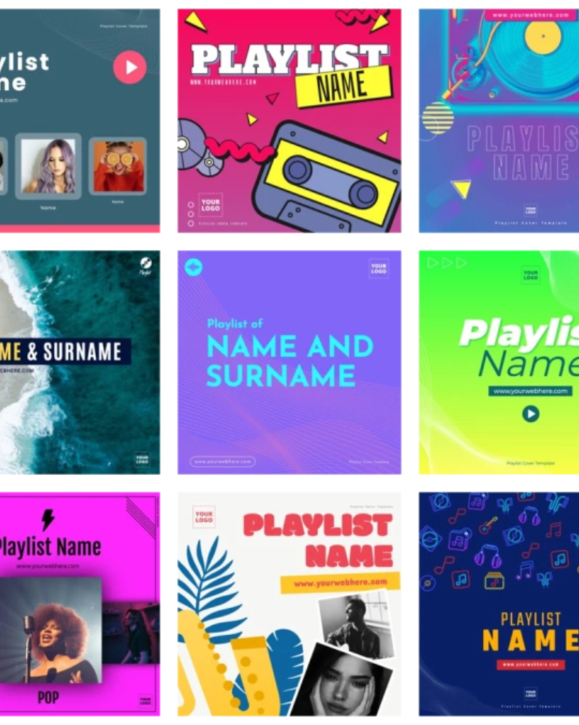 Personalized Playlist & Cover Art