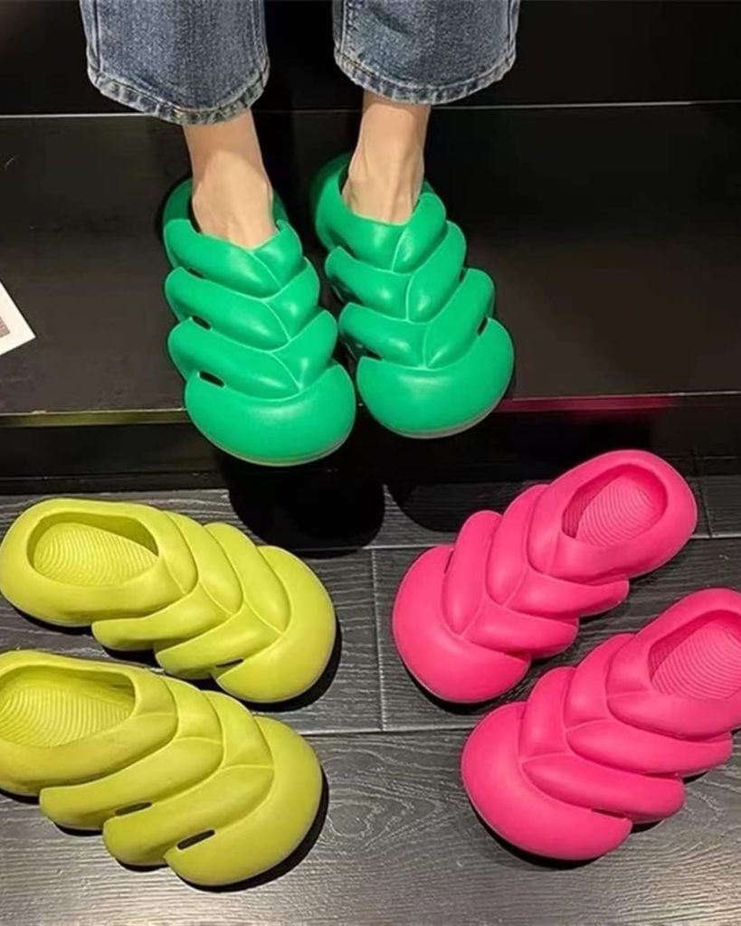 Quirky Bone-Shaped Slippers