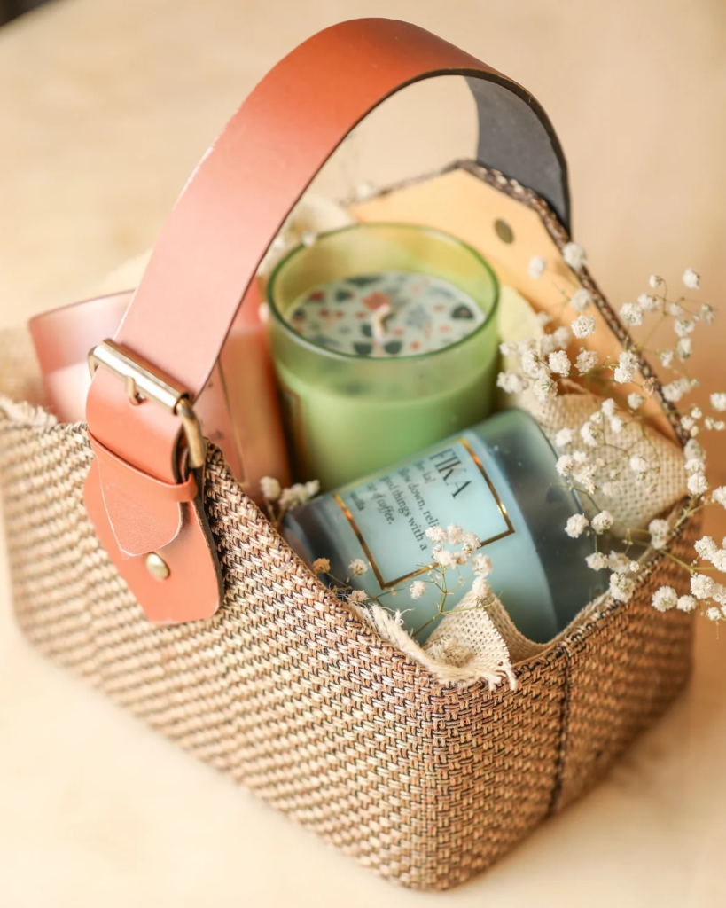 Scented Candle Lover’s Basket