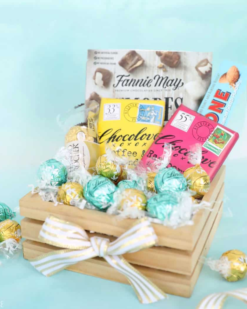 Sweet and Simple Chocolate Box Basket