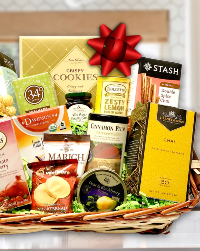 Tea Lover’s Comfort Basket