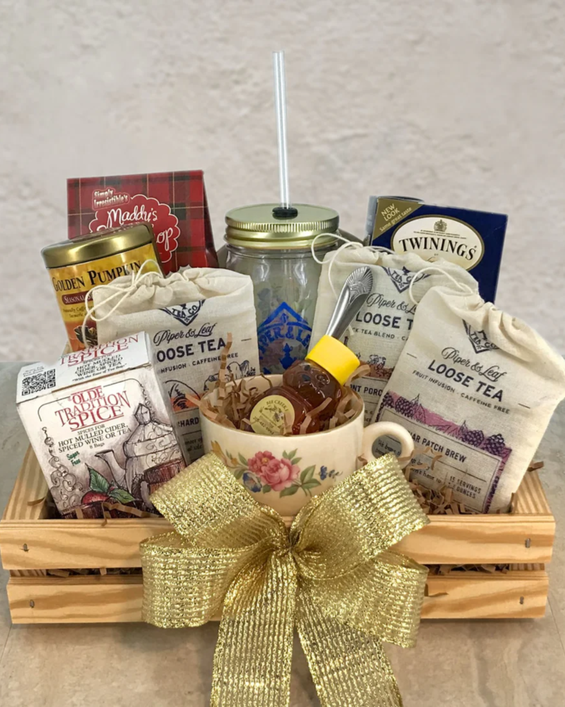 Tea Time Relaxation Basket