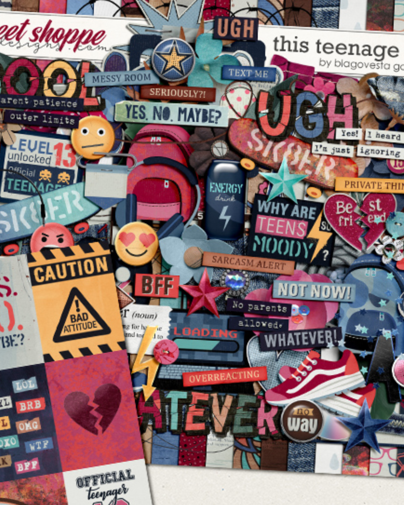 “Text Me” Memory Scrapbook