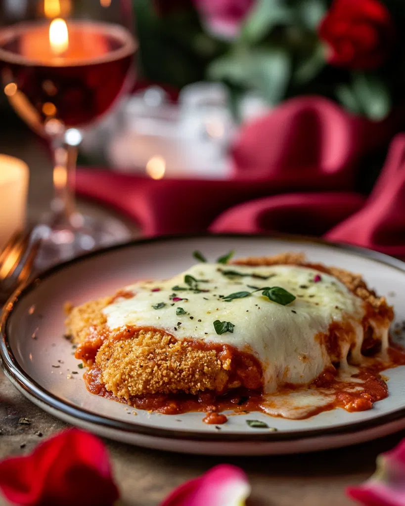 Baked chicken parmesan