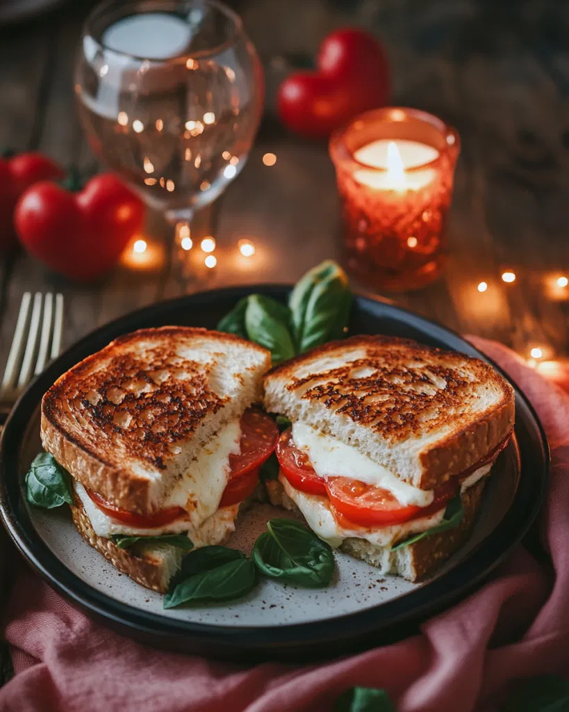 Caprese Grilled Cheese Sandwiches