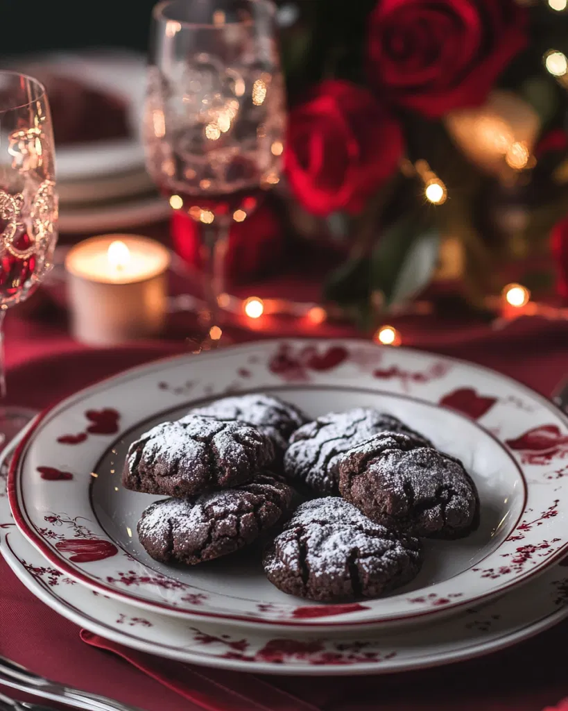Chocolate Crinkle Cookies