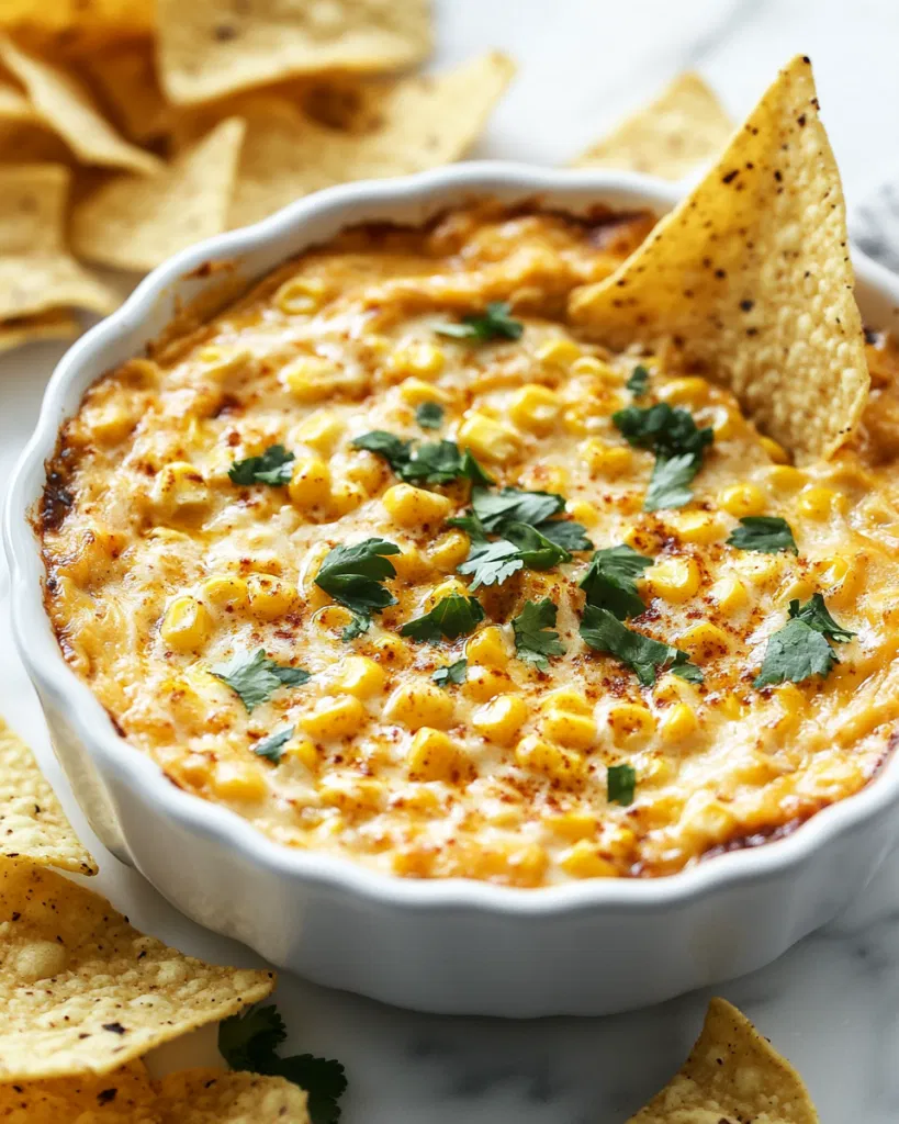 Corn & Chili Cheese Crockpot Dip