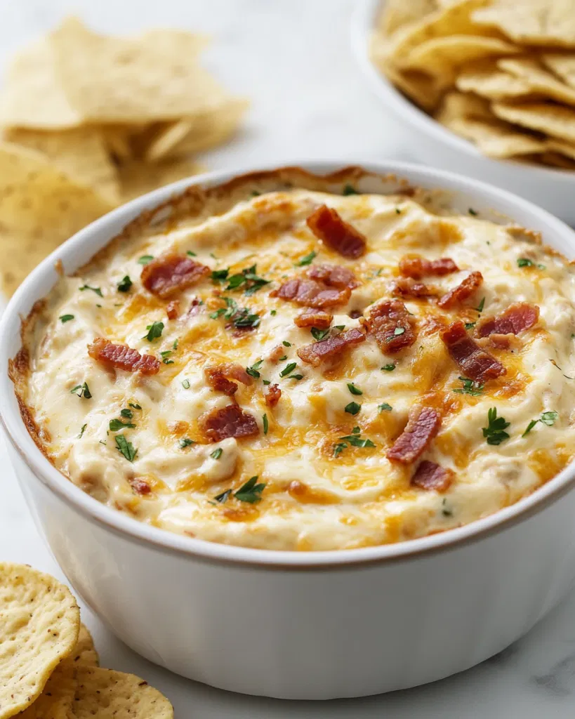 Creamy Ranch Bacon Crockpot Dip