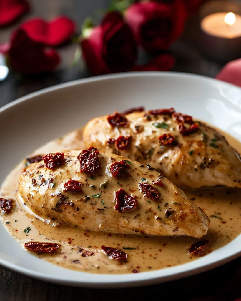 Creamy sun-dried tomato chicken