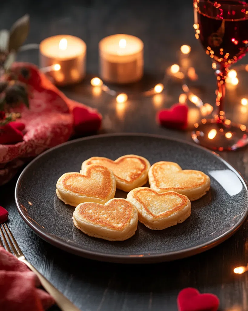 Heart-Shaped Pancakes
