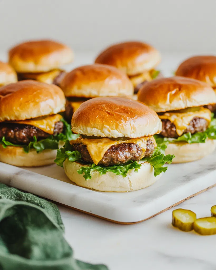 Mini Cheeseburger Sliders