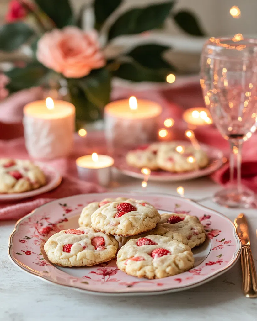 Strawberry Shortcake Cookies