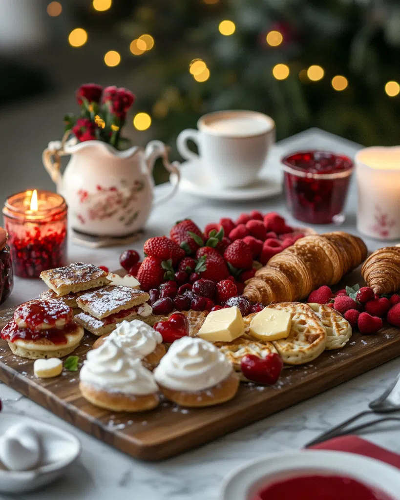 Valentine Breakfast Board