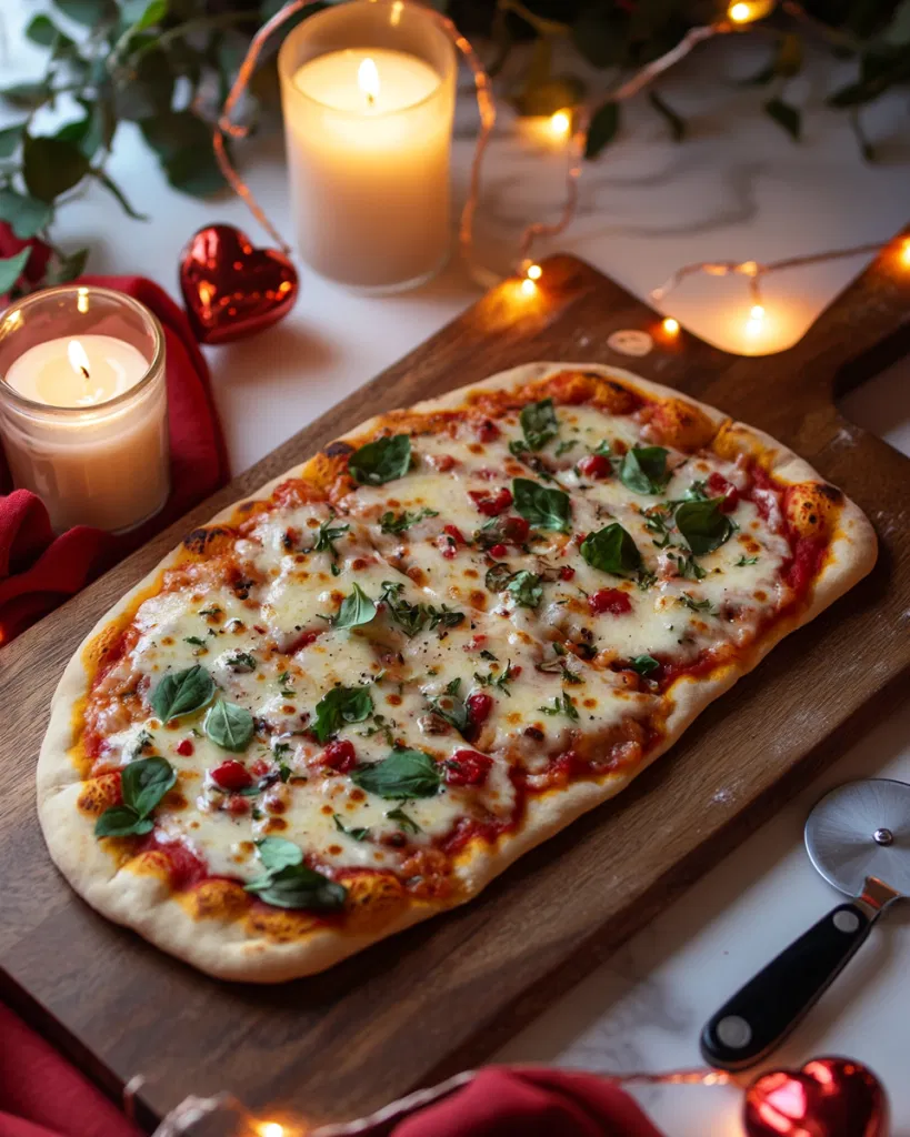 Valentine Flatbread Pizza