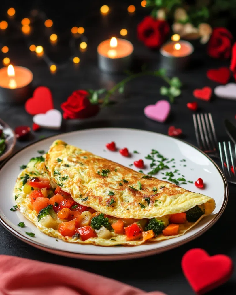 Vegetable Omelet with Fresh Herbs